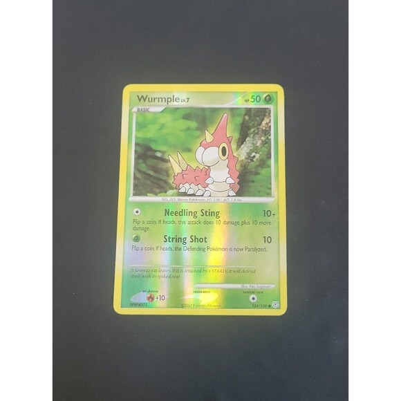 Pokemon Wurmple Reverse Holo - Picture 1 of 2